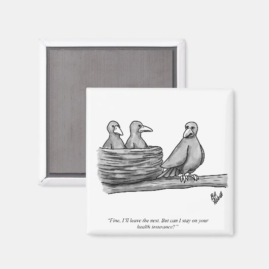 Funny Percenters Empty Nester Parenting Spaß Magnet (Vorderseite/Rückseite)