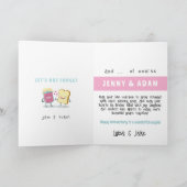 FUNNY PERFECT PAIR ANNIVERSARY KARTE (Innenseite)