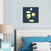 Funny Periodic Table Chemistry Gold Foliendrucke (In Situ (Schlafzimmer))