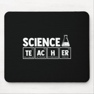 Funny Periodic Table Science Teacher Nerd C Mousepad