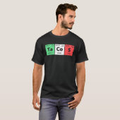 Funny Periodic Table Tacos For Cinco De Mayo Celeb T-Shirt (Vorne ganz)