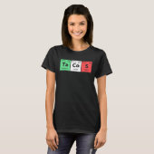 Funny Periodic Table Tacos For Cinco De Mayo Celeb T-Shirt (Vorne ganz)