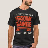Funny Personal Trainer T-Shirt (Vorderseite)
