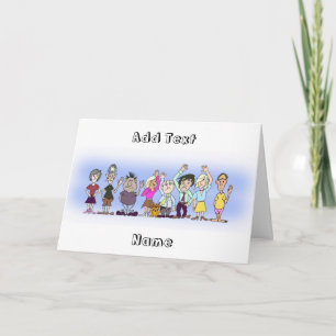 Funny Personalised Leaving Karte
