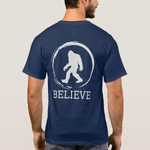 Funny Personalisiert Big Foot Glaube T - Shirt