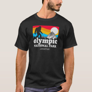 Funny Personalisiert Big Foot Olympischer National T-Shirt