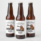 Funny Personalisiert Camping Bear Family Wiederseh Bierflaschenetikett (Flaschen)