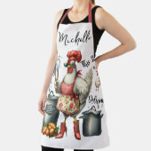 Funny Personalisiert Chicken Sprichwort Schürze (InSitu)