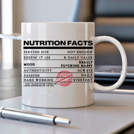 Funny Personalisiert Classic Typografy Label Kaffeetasse