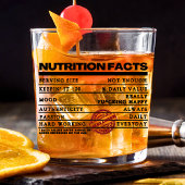 Funny Personalisiert Classic Typografy Label Whiskyglas