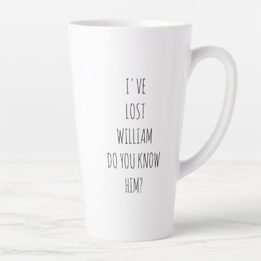 Funny Personalisiert Comic Book Love Milchtasse (Rechts)