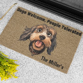Funny Personalisiert Custom Dog Lover Geschenk Fußmatte