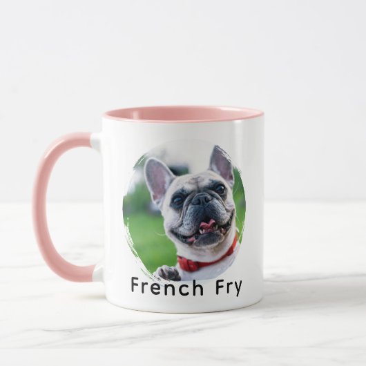Funny Personalisiert Custom Pet Foto Hund Lover Ma Tasse (Links)