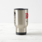 Funny Personalisiert Doctor lustiges Sprichwort Reisebecher (Mittel)