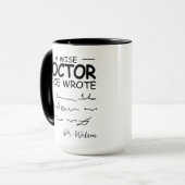Funny Personalisiert Doctor lustiges Sprichwort Tasse (Vorderseite Links)