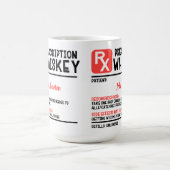 Funny Personalisiert Doctor Whiskey-Verschreibung Kaffeetasse (Mittel)