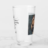 Funny Personalisiert Dog Vater Glas (Links)