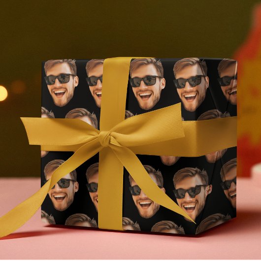 Funny Personalisiert Face Foto Geschenkpapier