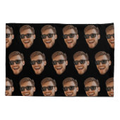 Funny Personalisiert Face Foto Kissenbezug (Rückseite)