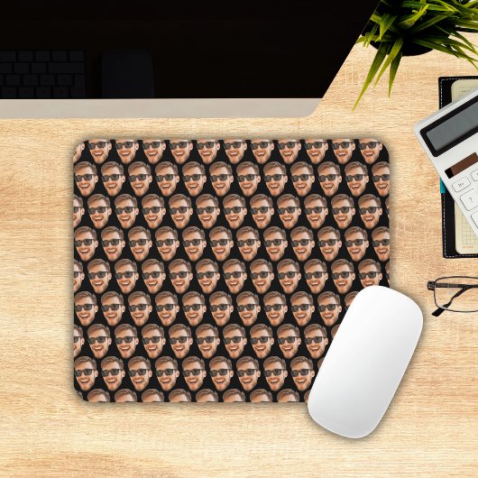 Funny Personalisiert Face Foto Mousepad