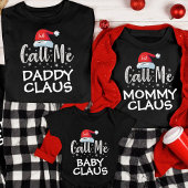 Funny Personalisiert Family Claus Christmas Pajama T-Shirt