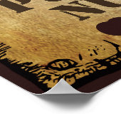 Funny personalisiert gewollt Poster (Ecke)