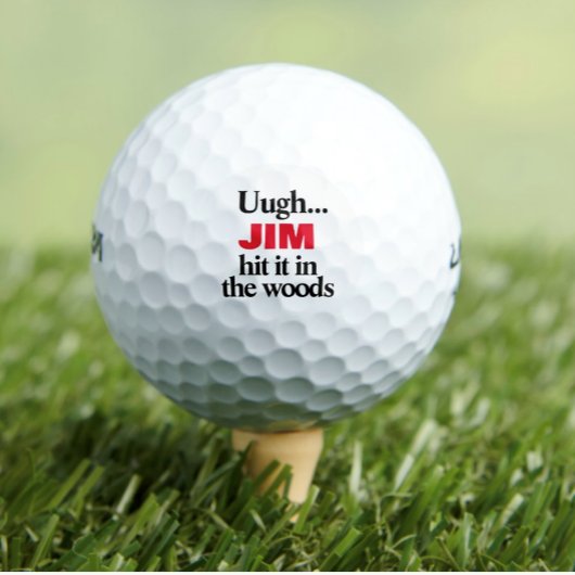 Funny Personalisiert Golf Balls Golfball