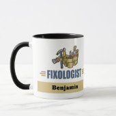 Funny Personalisiert Handyman Tasse (Links)