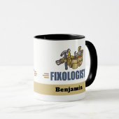 Funny Personalisiert Handyman Tasse (VorderseiteRechts)