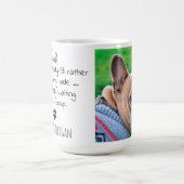 Funny Personalisiert Hund Vater Haustier Foto Vate Kaffeetasse (Mittel)