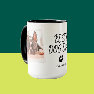 Funny Personalisiert Hund Vater Haustier Foto Vate Tasse