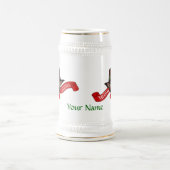 Funny personalisiert Irish Canadian Bierglas (Mittel)