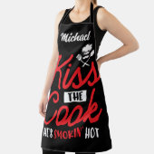 Funny Personalisiert Kiss The Cook Schürze (InSitu)