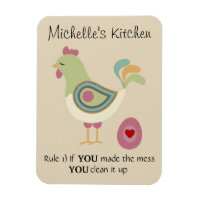 Funny Personalisiert Kitchen Rule Chicken