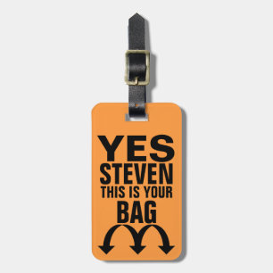 Funny Personalisiert Luggage Tag Gepäckanhänger