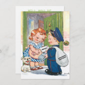 Funny personalisiert mein Brautjungfrau/Trauzeugin Einladung (Vorne/Hinten)