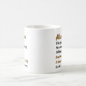 Funny Personalisiert Morning Allergie Kaffeetasse (Mittel)