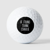 Funny Personalisiert Name Golf Balls Golfball (Vorderseite)