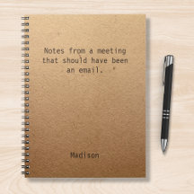 Funny Personalisiert Notes Office-Meeting