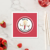 Funny Personalisiert Nurse Graduate Napkins Serviette (Beispiel)