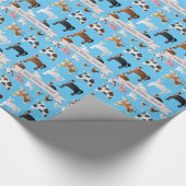 Funny Personalisiert Old MacDonald's Farm Geschenkpapier (Ecke)