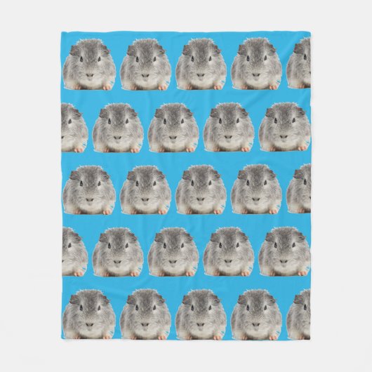 Funny Personalisiert Pet Face Fleecedecke (Vorderseite)