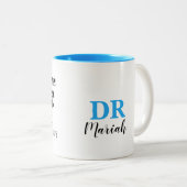 Funny Personalisiert Pharmaceuticals gift Zweifarbige Tasse (VorderseiteRechts)