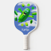 Funny Personalisiert Pickleman Pickleball Paddle (Vorderseite)