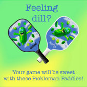 Funny Personalisiert Pickleman Pickleball Paddle