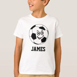 Funny Personalisiert Sport Fußball Weißer T - Shir T-Shirt