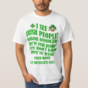 Funny personalisiert St Patrick's Day T-Shirt