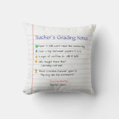 Funny Personalisiert Teacher Pillow - Einstufungsh Kissen (Vorderseite)