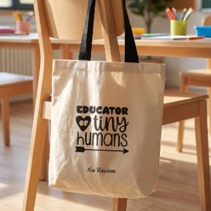 Funny personalisiert Teacher's Geschenk Tragetasche