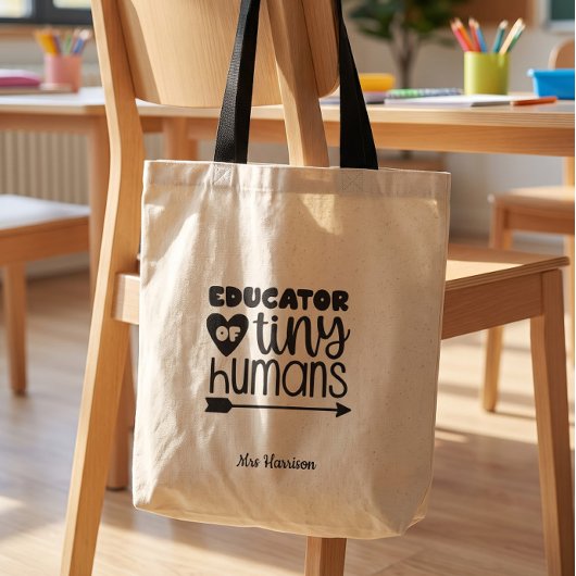 Funny personalisiert Teacher's Geschenk Tragetasche